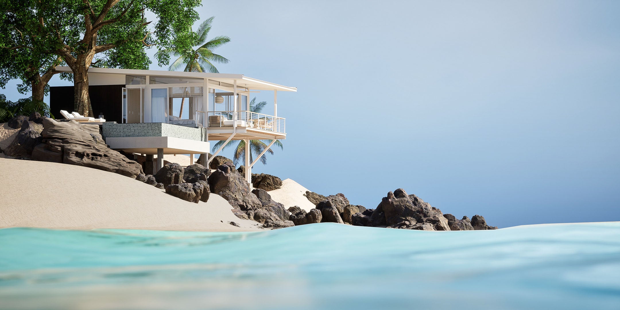 FORMSELECTION Beach Villa Concept by Nino Osljanac