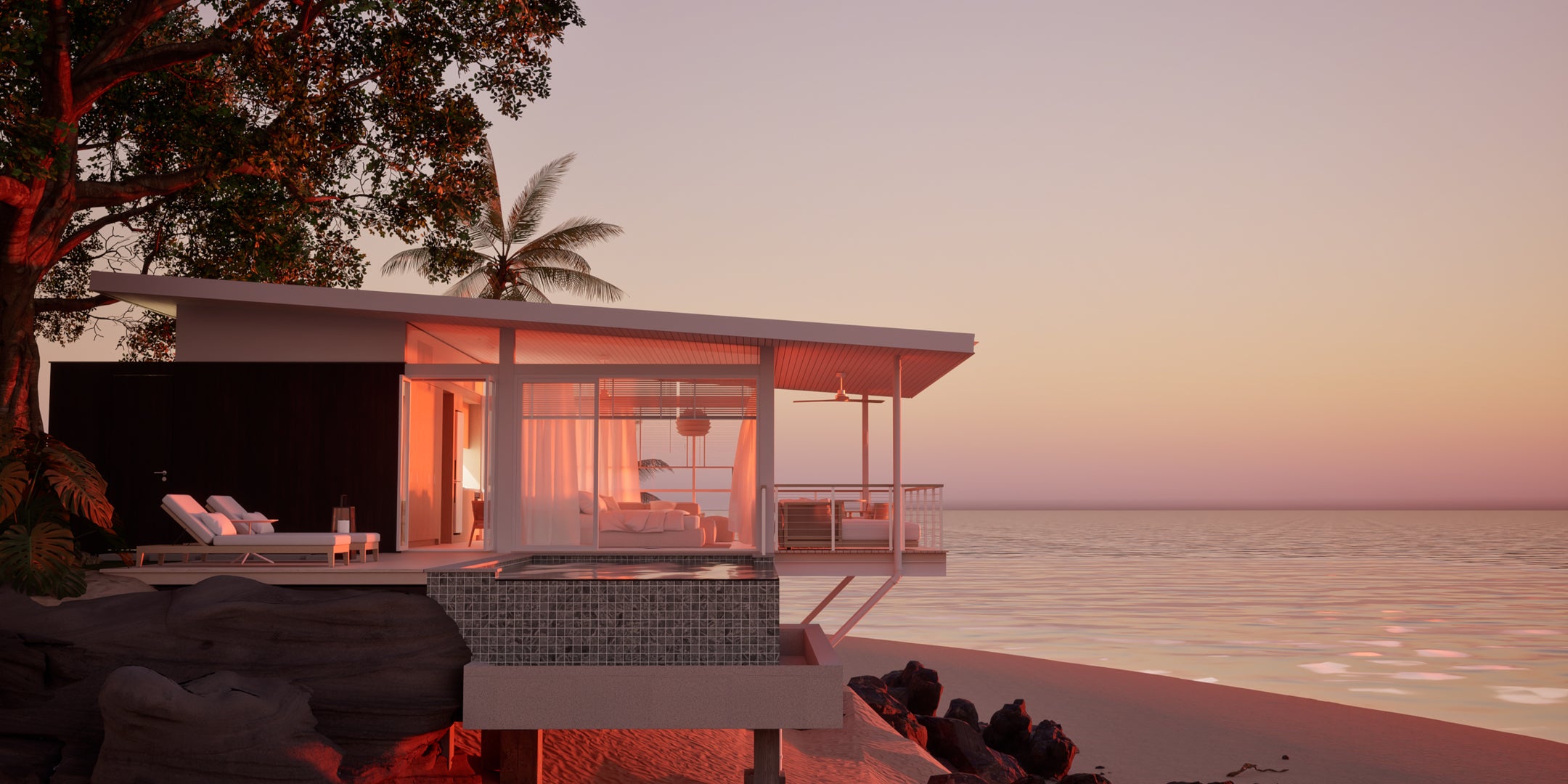 FORMSELECTION Modern Tropical Villa by Nino Osljanac